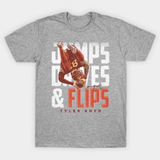 Tyler Boyd Cincinnati Flip Celebration T-Shirt